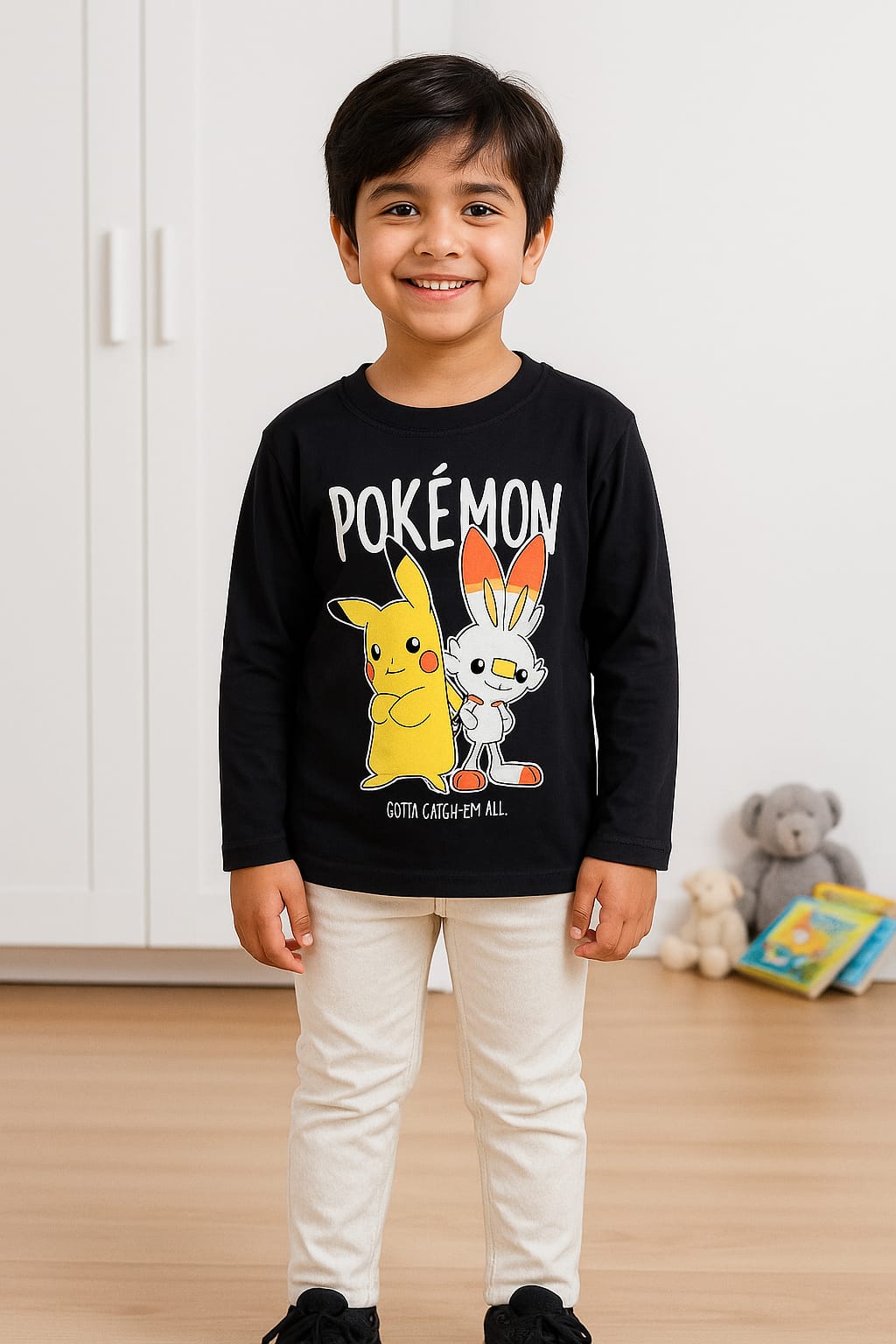 Kids Pokémon Long-Sleeve Tee